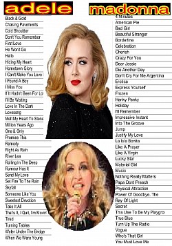 ADELE--MADONNA