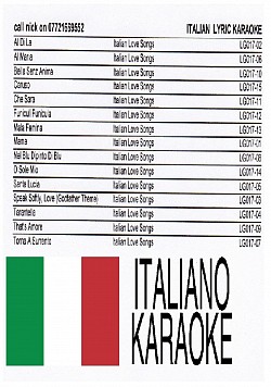 ITALIAN KARAOKE