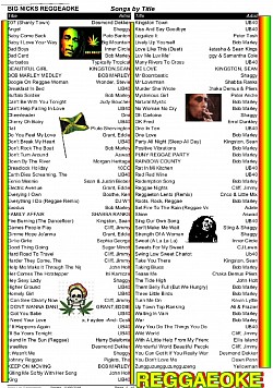 REGGAE TRACKS