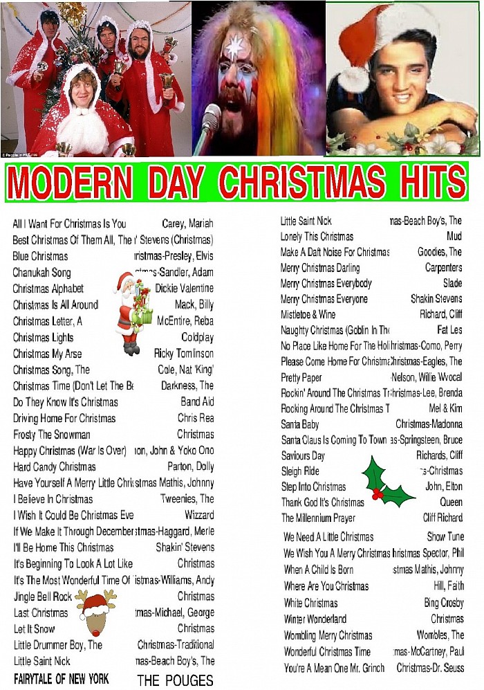 CHRISTMAS MODERN TRACKS